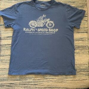 Ralph Lauren Navy Graphic Tee